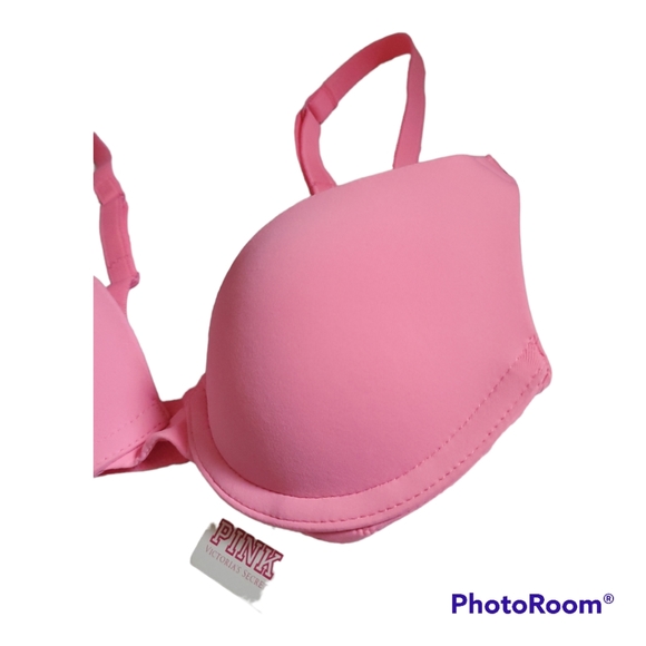 VICTORIA'S SECRET Light Pink Push Up Bra - Size 30A - Picture 2 of 4